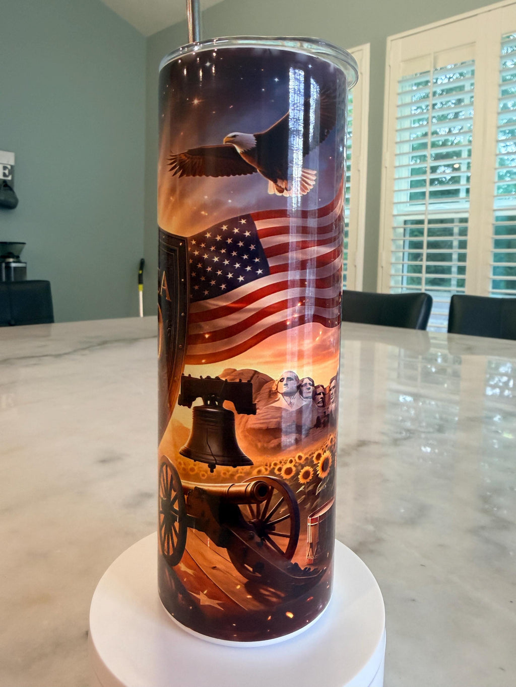 America 250 Hot/Cold 20 Ounce Tumbler